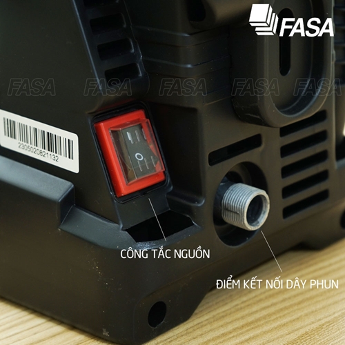 Máy rửa xe oto xe máy FASA Pop 120 3
